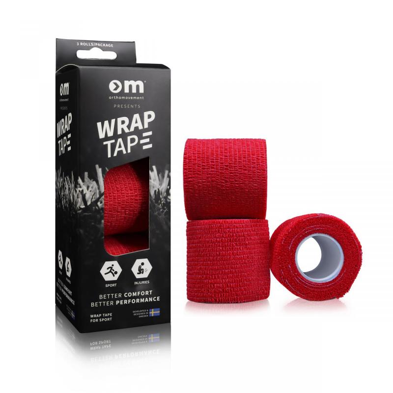 Ortho Movement Ortho movement WRAP TAPE 5cm WT3RED Corner Sport 1
