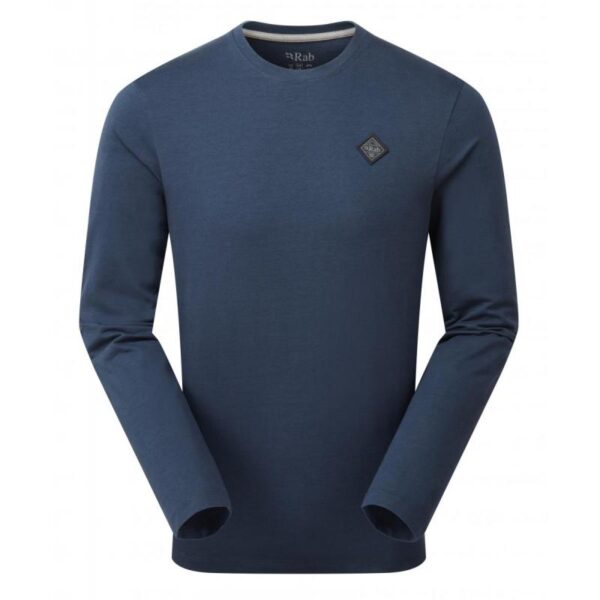 Rab Rab Basecamp Logo Badge Ls Tee QCC-10 Corner Sport 1