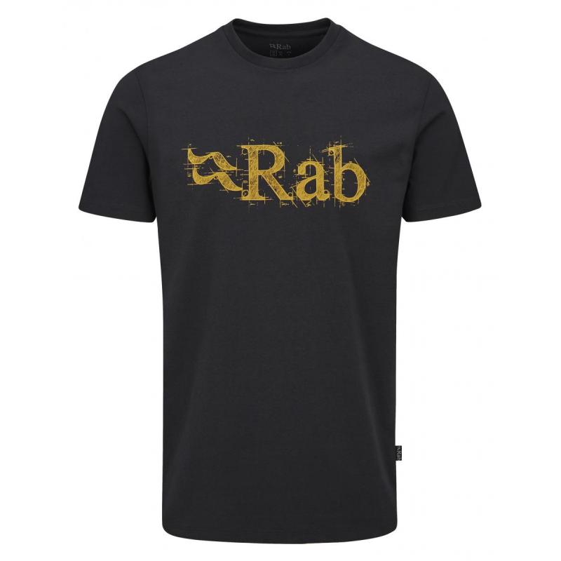 Rab Rab Stance Tech te-skjorte sort herre