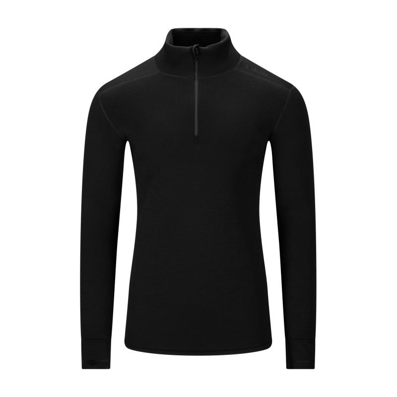 Aclima Aclima fleece ull genser sort herre