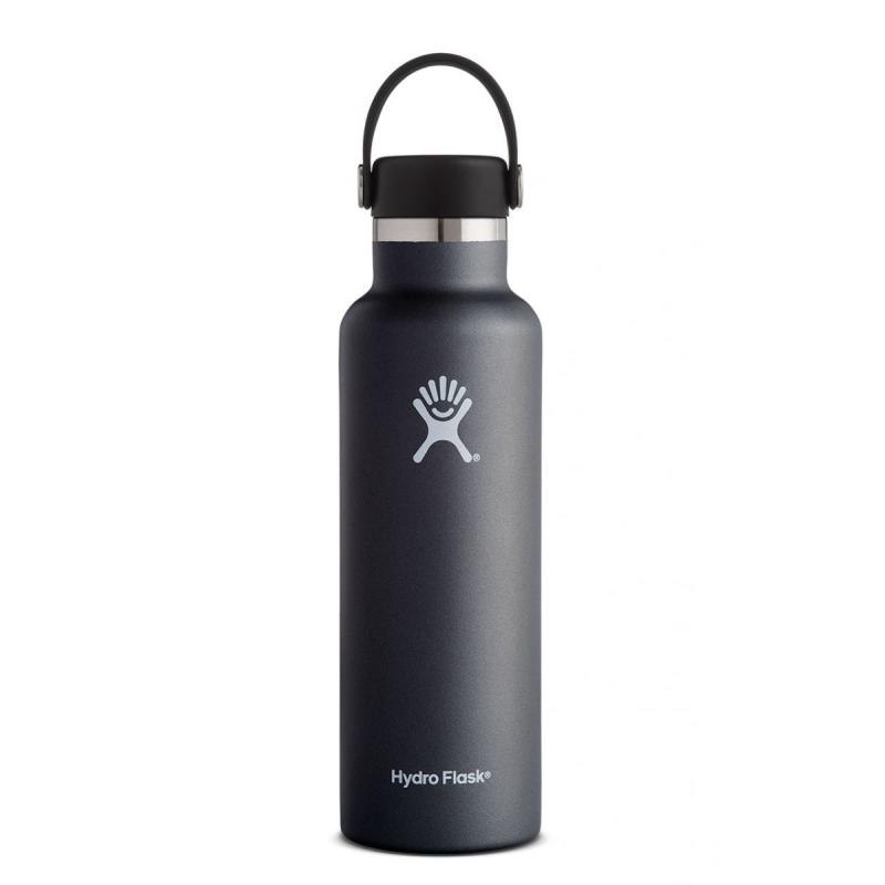 Hydro Flask 21 OZ STANDARD FLEX CAP BLACK S21SX001 Corner Sport 1