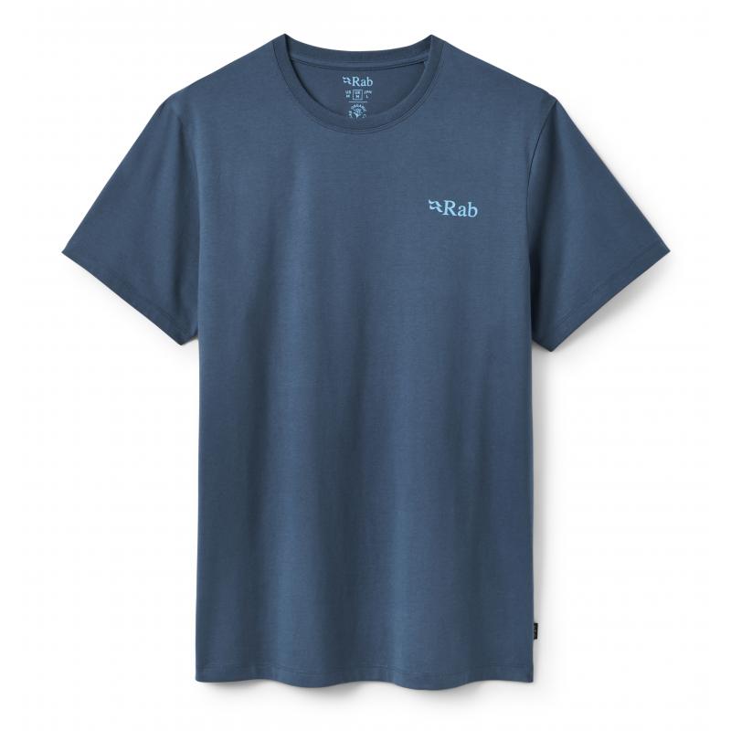 Rab Rab Stance Strata Tee Tmb Tempest Blue