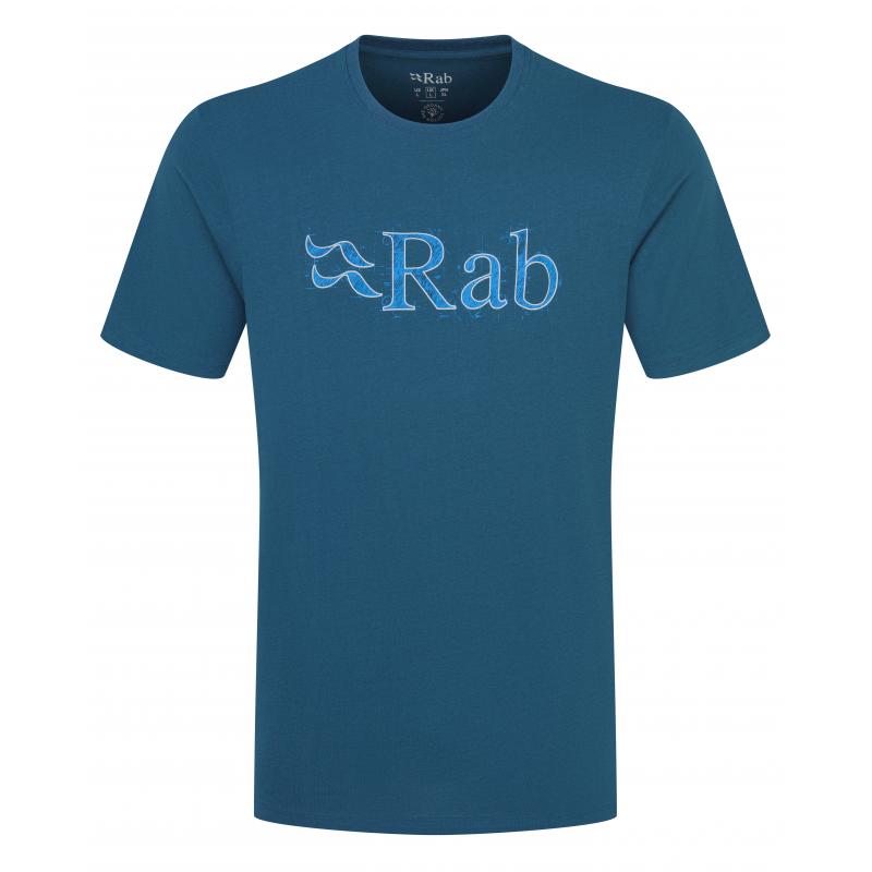 Rab Stance Tech Sketch te-skjorte blå herre