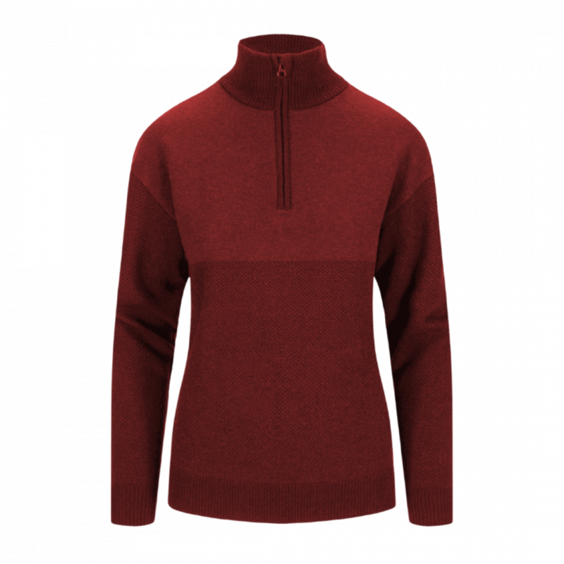 Tufte Tufte Wear W Robin Stitch Half Zip 4257 Corner Sport 1