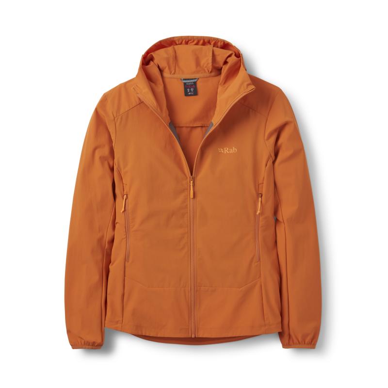 Rab Rab Boreali vindjakke dame orange