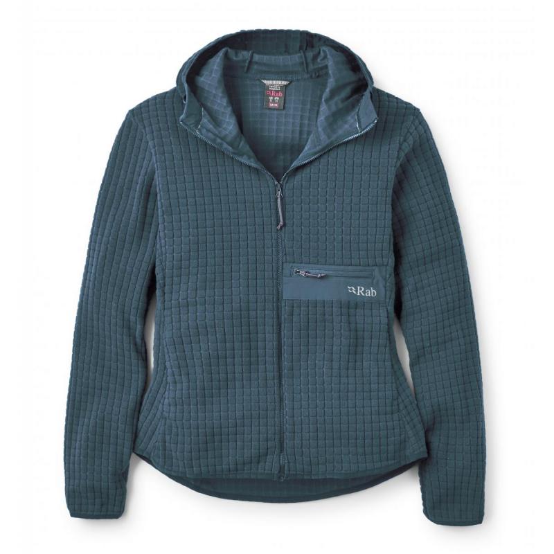Rab  Hoody  Ramshaw fleecejakke blå dame